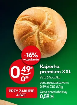 Kajzerka premium XXL